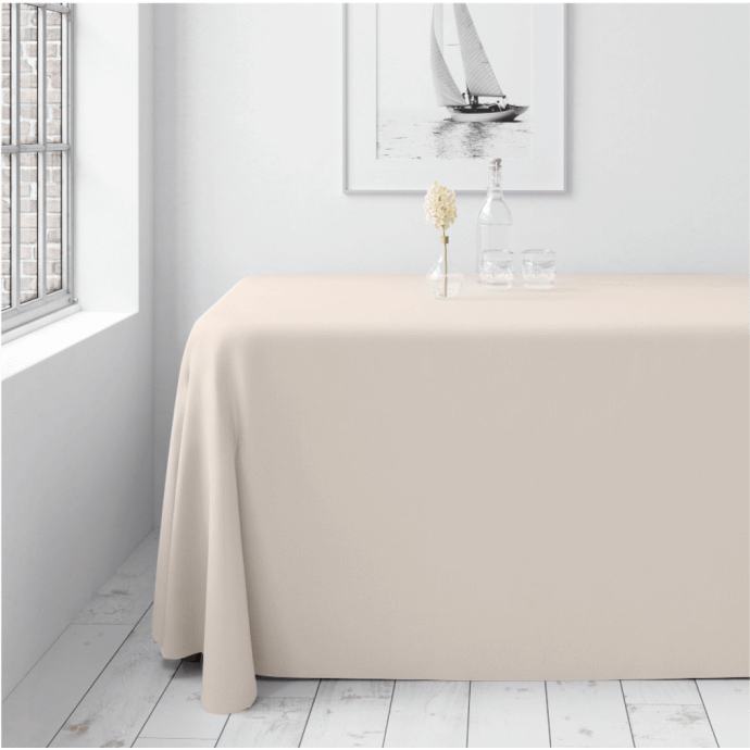 Obrus prostokątny Restly szampański 150x250