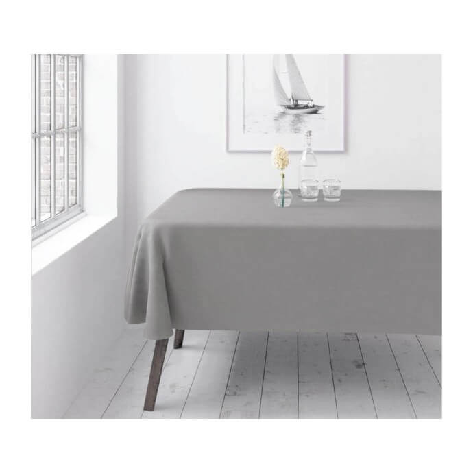 Obrus prostokątny Restly szary 150x150
