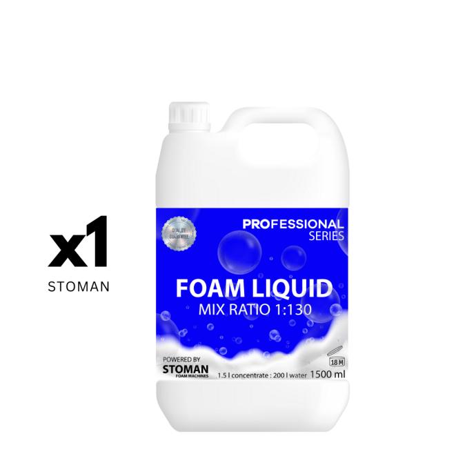 Koncentrat do wytwornicy piany STOMAN (1.5L) (1 pojemnik)