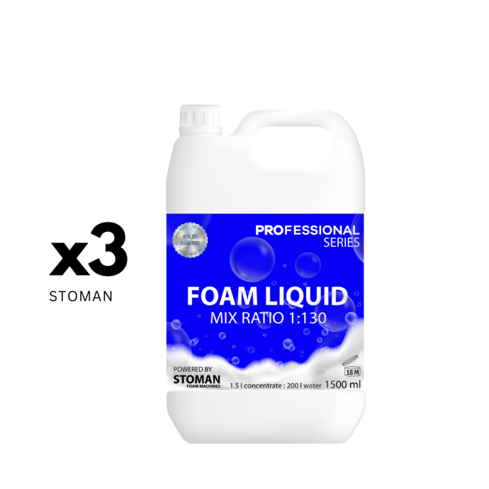 Koncentrat do wytwornicy piany STOMAN (1.5L) (3 pojemnik)