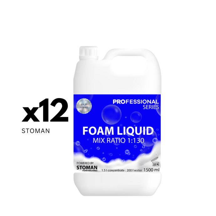 Koncentrat do wytwornicy piany STOMAN (1.5L) (12 pojemnik)