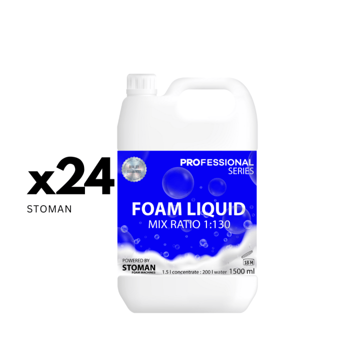 Koncentrat do wytwornicy piany STOMAN (1.5L) (24 pojemnik)