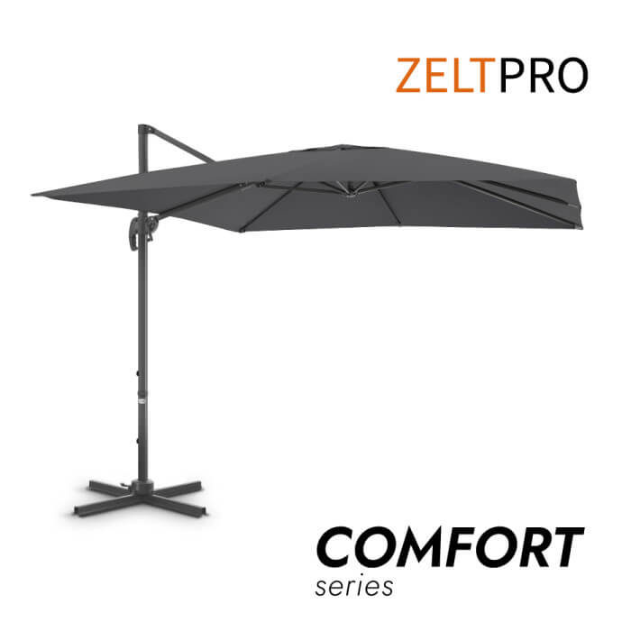 Parasol ogrodowy Comfort Antracytowy