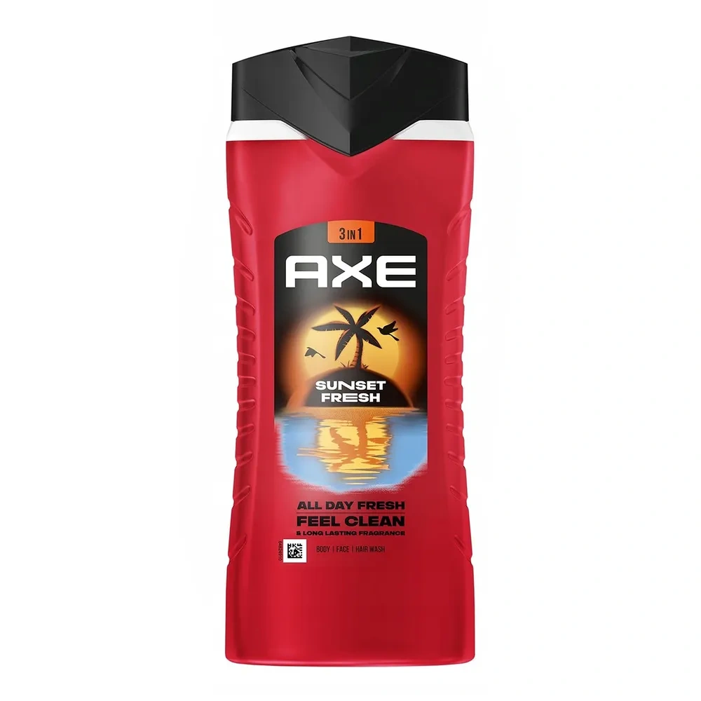 Axe Sunset Fresh żel pod prysznic dla mężczyzn 3w1 400 ml