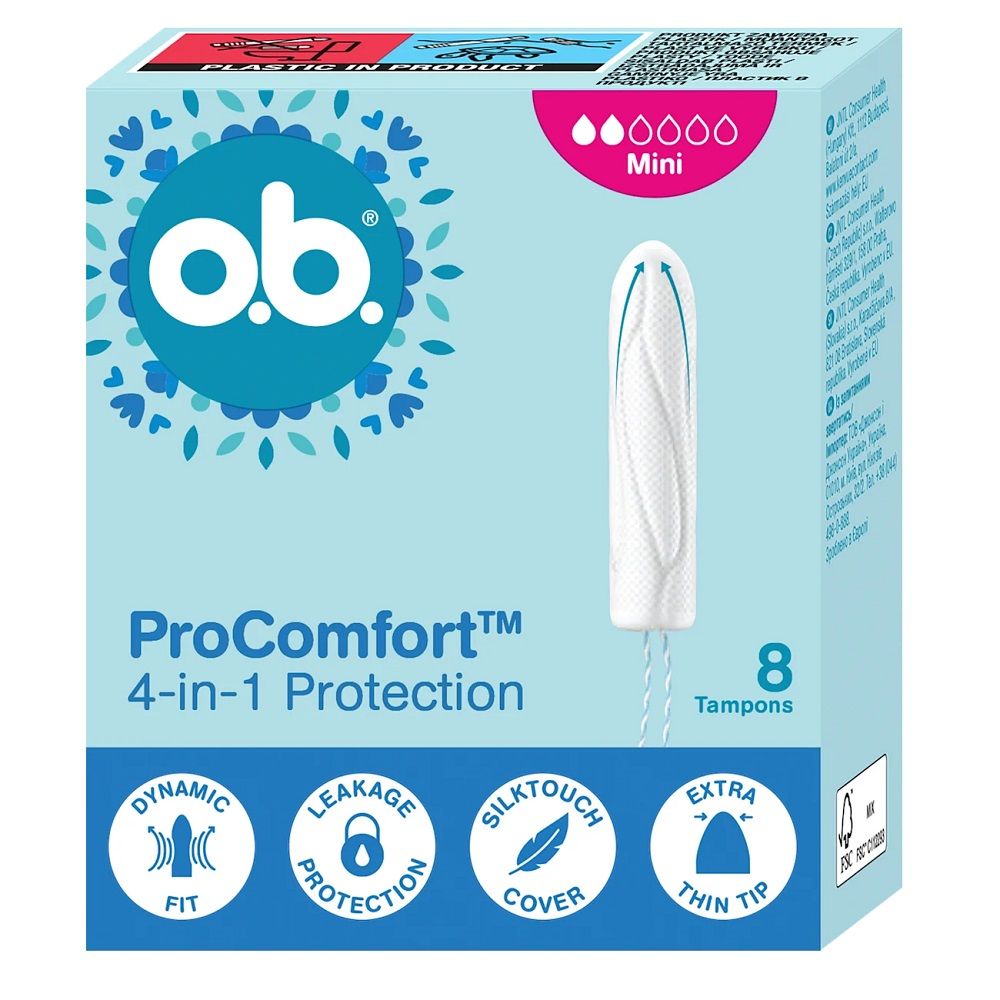 ProComfort™ Mini tampony 8szt.