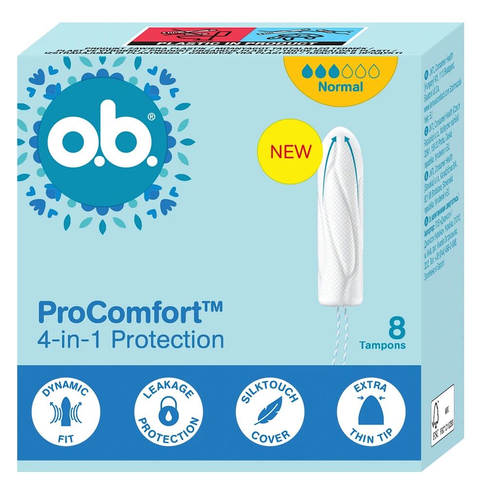 ProComfort™ Normal tampony 8szt.