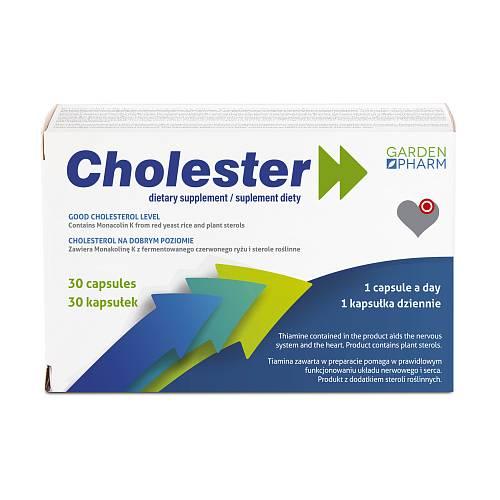 Cholester, 30 kaps. - suplement diety z monakoliną