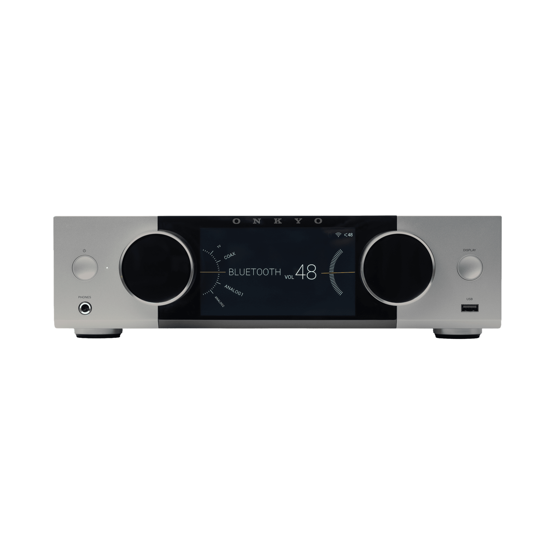 Onkyo Muse Y-40 sieciowy wzmacniacz zintegrowany (srebrny)