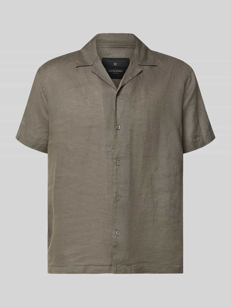 Koszula lniana w kroju regular fit model 'LAWRENCE'