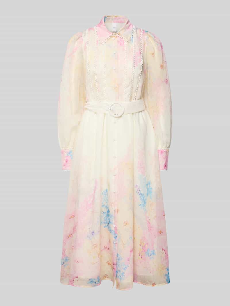sukienka midi z mieszanka lyocellu model 'Florence'