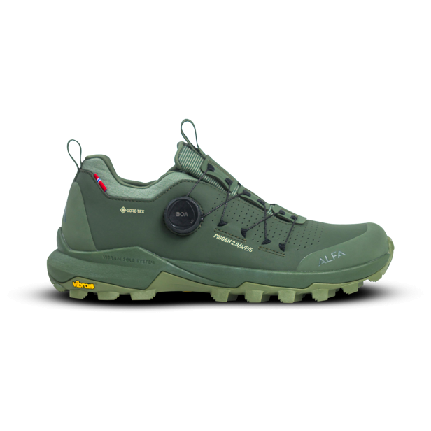 Męskie buty trekkingowe Alfa Piggen 2.0 APS GTX Rozmiar butów (UE): 47 / Kolor: zielony