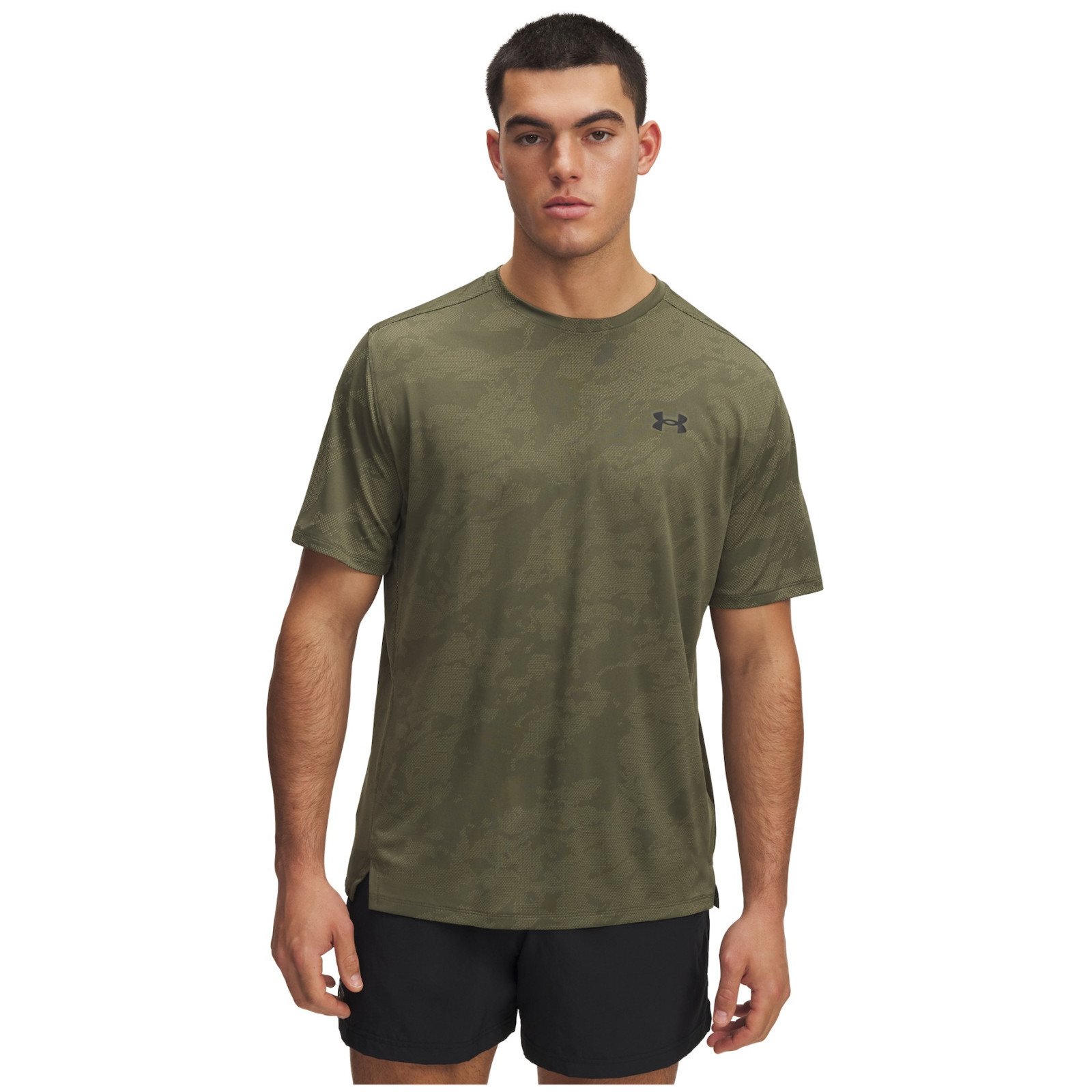 Koszulka męska Under Armour Tech Vent Jcqrd Ss Rozmiar: M / Kolor: zielony