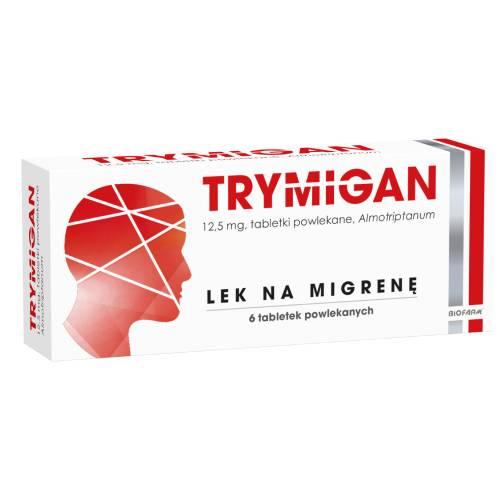 Trymigan 12,5 mg, 6 tabletek powlekanych