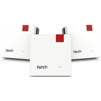 Wzmacniacz sieci FRITZ Mesh Set 1600 AX 2.4 / 5 GHz, Wi-Fi 6 (802.11 a/b/g/n/ac/ax) (3 szt.)