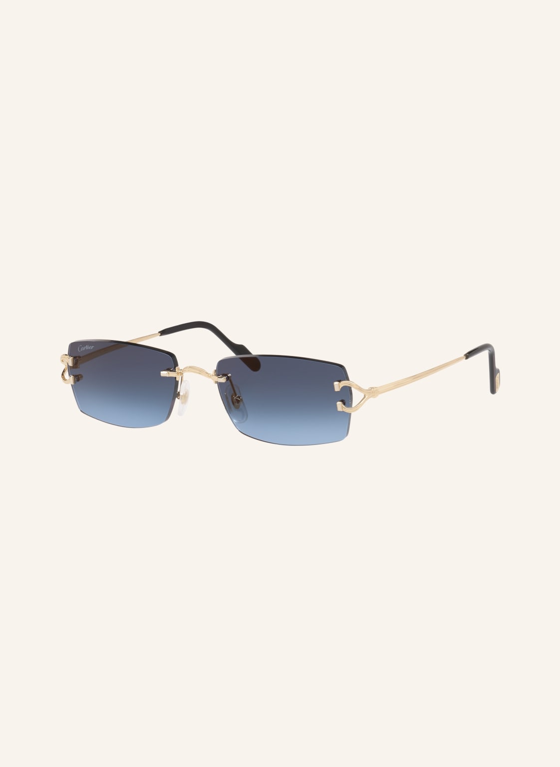 Cartier Okulary Przeciwsłoneczne 6L001805 gold