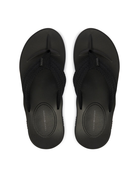 Tommy Hilfiger Japonki Molded Padded Hilfiger B Sandal FM0FM05901 Czarny