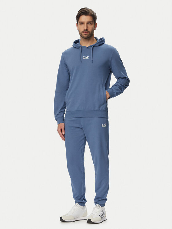EA7 Emporio Armani Dres 8NPV64 PJVRZ UB064 Niebieski Regular Fit