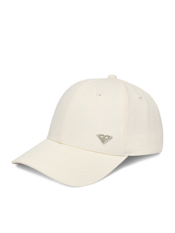 Roxy Czapka z daszkiem CWBEO-RX-U3-001-SS26 Biały