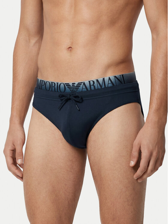 Emporio Armani Kąpielówki EM000582 AF20432 UB102 Granatowy