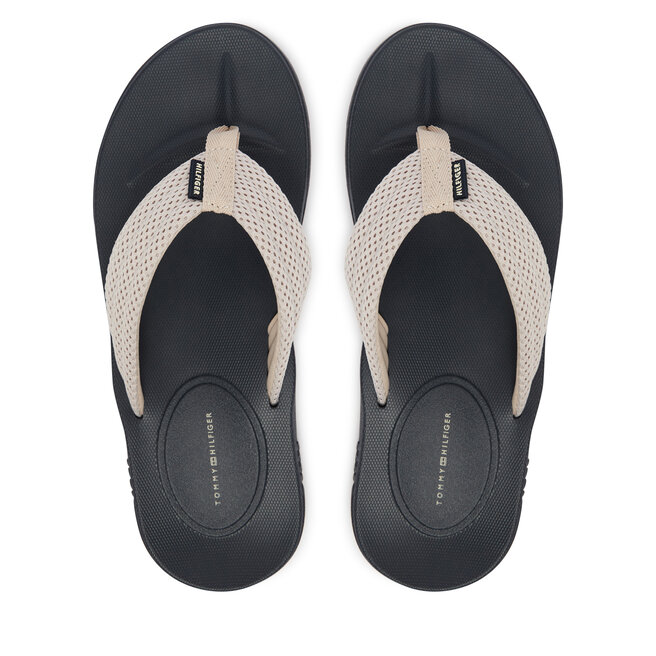 Japonki Tommy Hilfiger Molded Padded Hilfiger B Sandal FM0FM05901 Szary