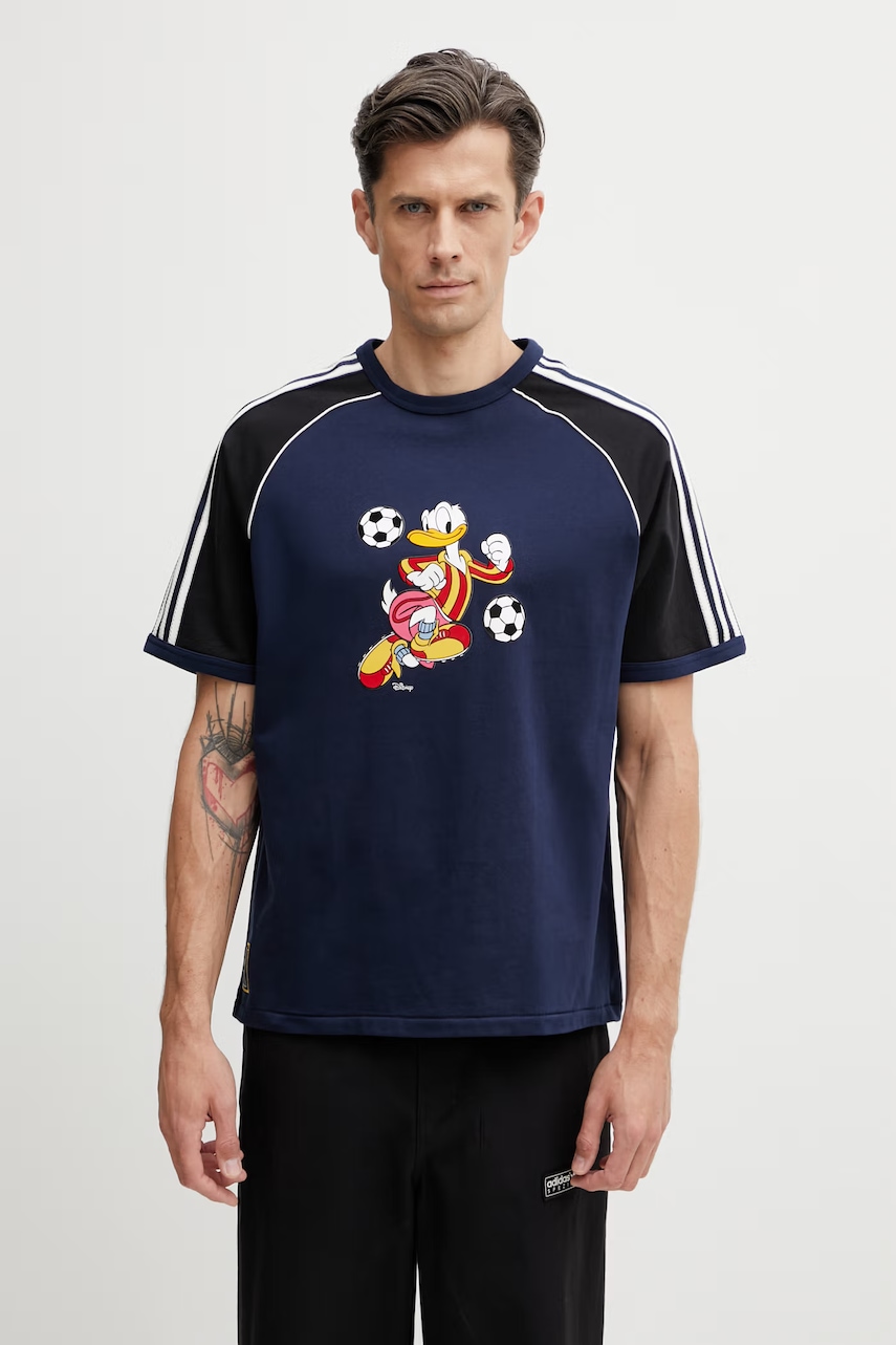 adidas Originals Brain Dead x Disney T-shirt bawełniany męski