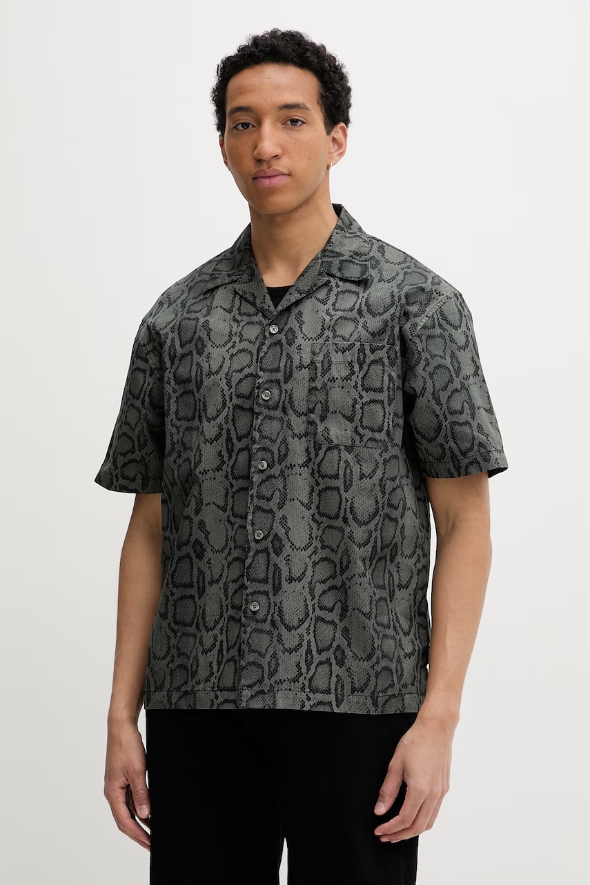 Carhartt WIP S/S Snake Camo Shirt koszula bawełniana męska