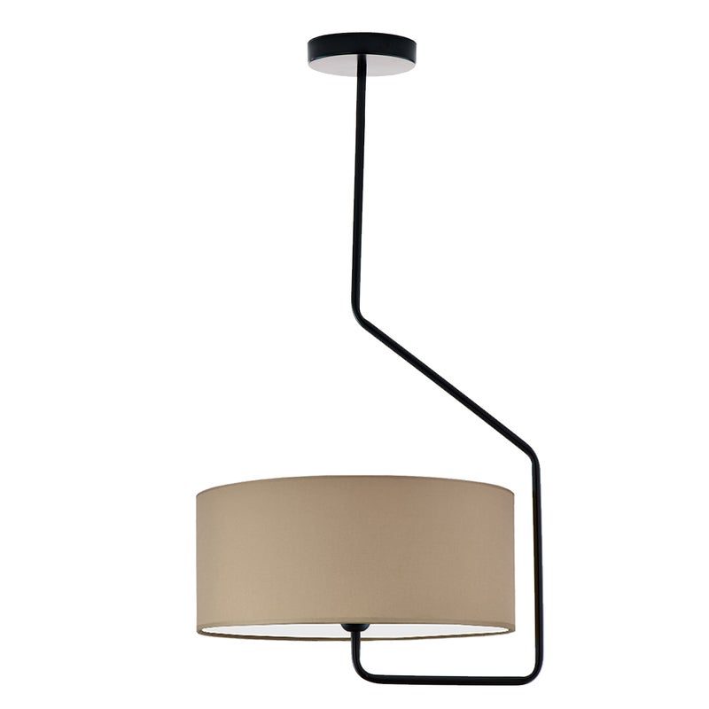 Lampa sufitowa żyrandol lampa wisząca z abażurem walec MARK