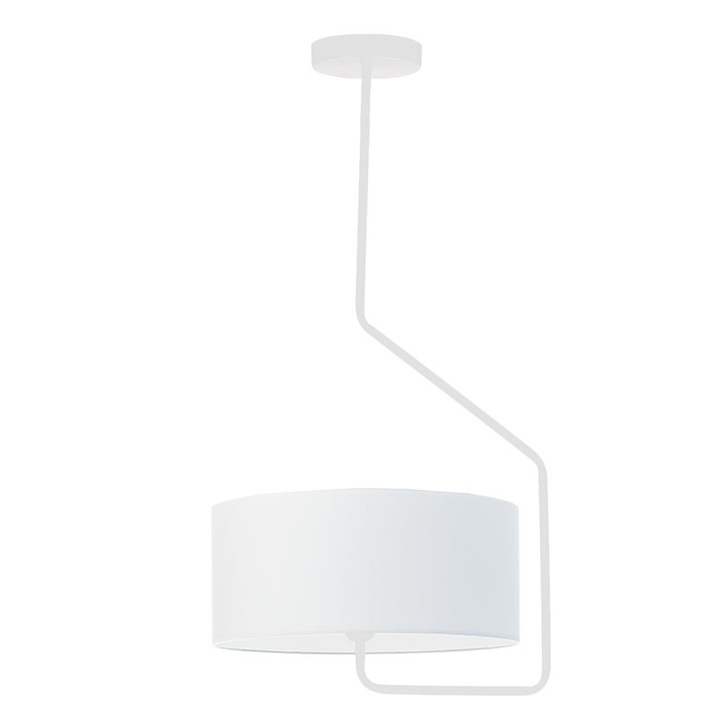 Lampa sufitowa żyrandol lampa wisząca z abażurem walec MARK