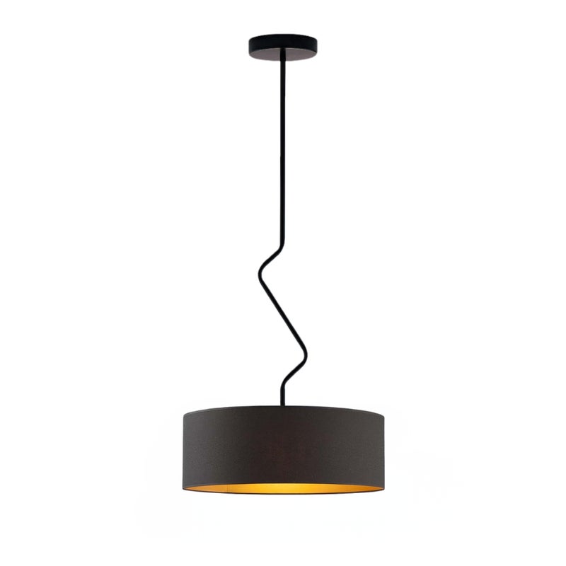 Lampa sufitowa żyrandol lampa wisząca z abażurem walec VESSO