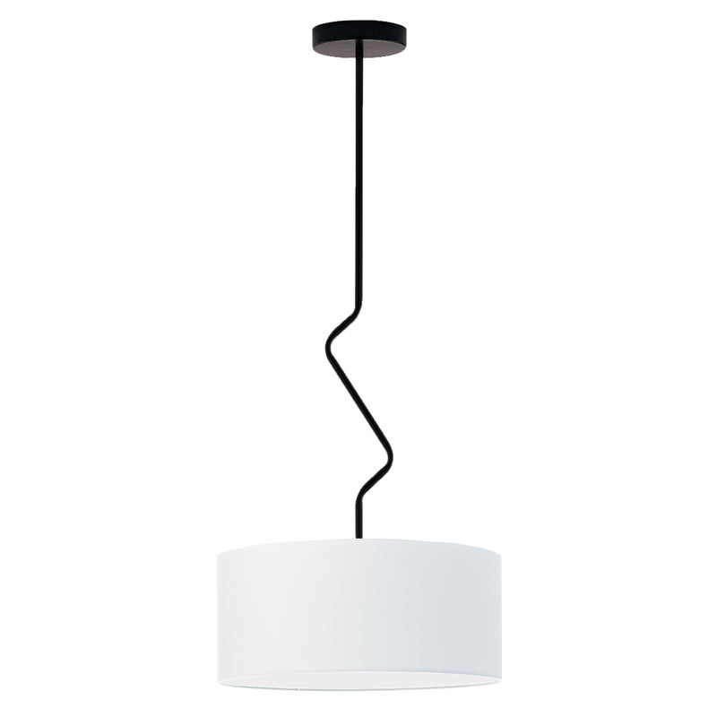 Lampa sufitowa żyrandol lampa wisząca z abażurem walec VESSO