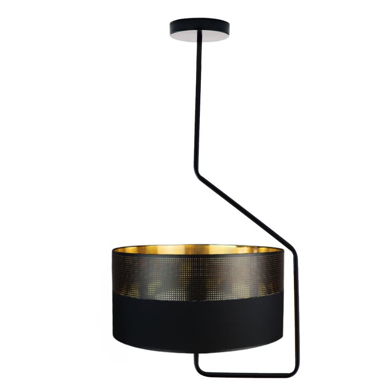 Lampa sufitowa żyrandol lampa wisząca z abażurem walec MARK