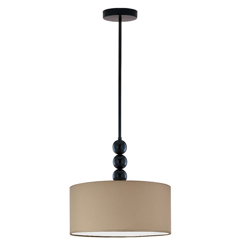 Lampa sufitowa żyrandol lampa wisząca z abażurem walec IKO