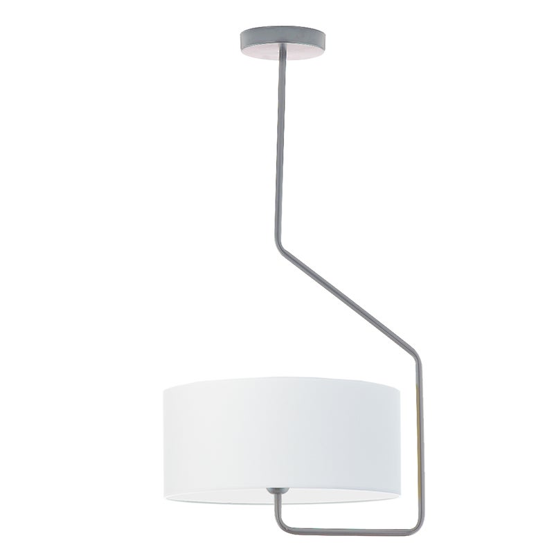 Lampa sufitowa żyrandol lampa wisząca z abażurem walec MARK