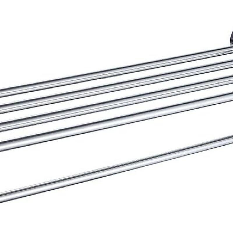 Wieszak i półka na ręczniki (60 cm), półka łazienkowa ścienna, chrom