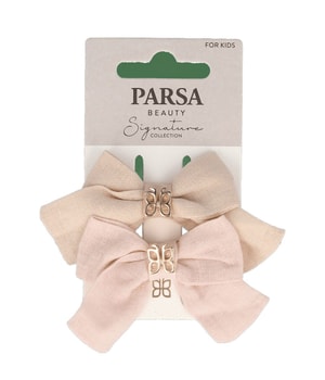PARSA Beauty Haarclip Schleife, beige Klamry do włosów 2 szt.