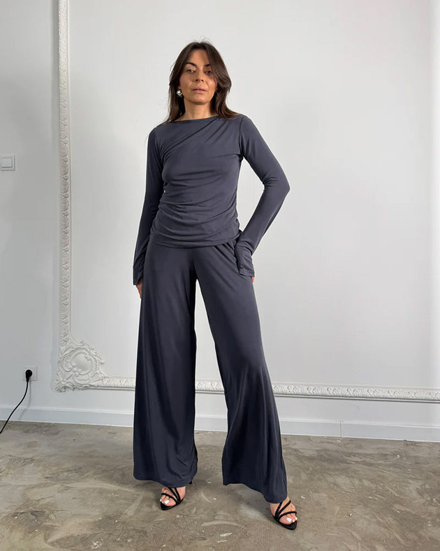 Longsleeve Senses new modal antracite
