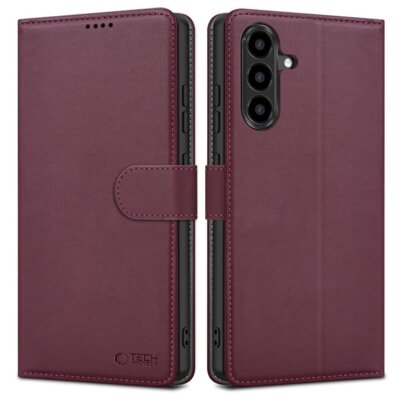 Etui TECH-PROTECT Wallet do Samsung Galaxy A27 5G Bordowy