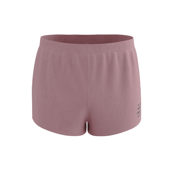 COMPRESSPORT Spodenki do biegania męskie RACING SPLIT SHORT zephyr - EAT MY DUST!