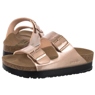 Klapki Arizona Pap Flex Platform Electric Metallic Copper 1031270 (PP22-a) Papillio