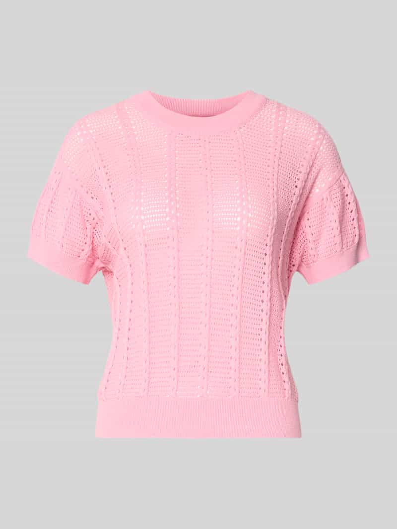 Krój relaxed fit koszulka z dzianiny z mieszanka bawełny model 'LUX LIGHT'