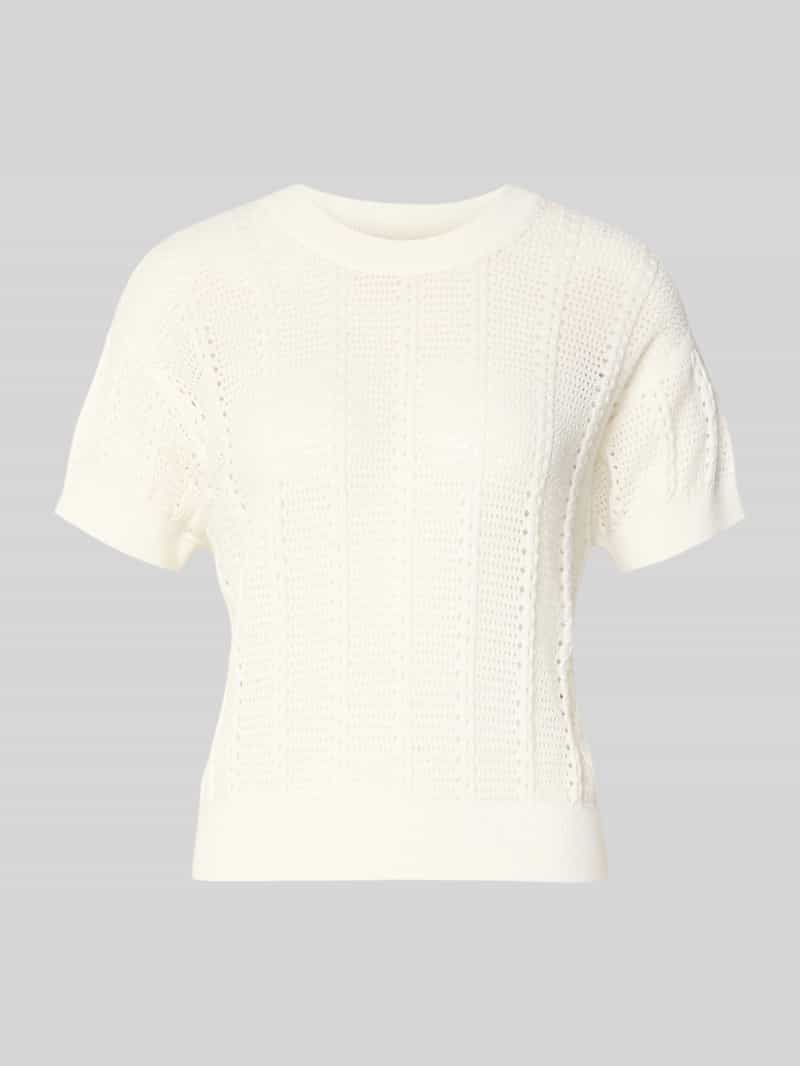 Krój relaxed fit koszulka z dzianiny z mieszanka bawełny model 'LUX LIGHT'