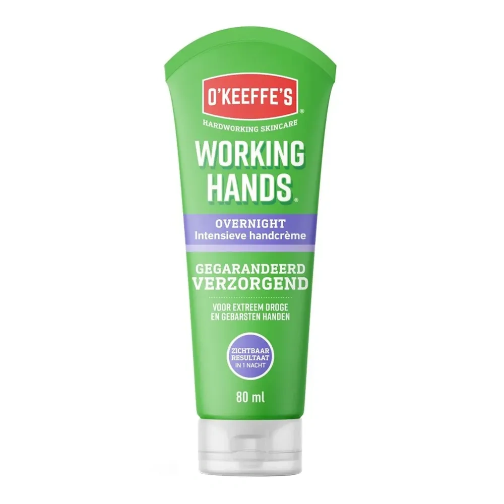 O'Keeffe's Working Hands Night Treatment intensywna kuracja do rąk w formie kremu na noc 80 ml