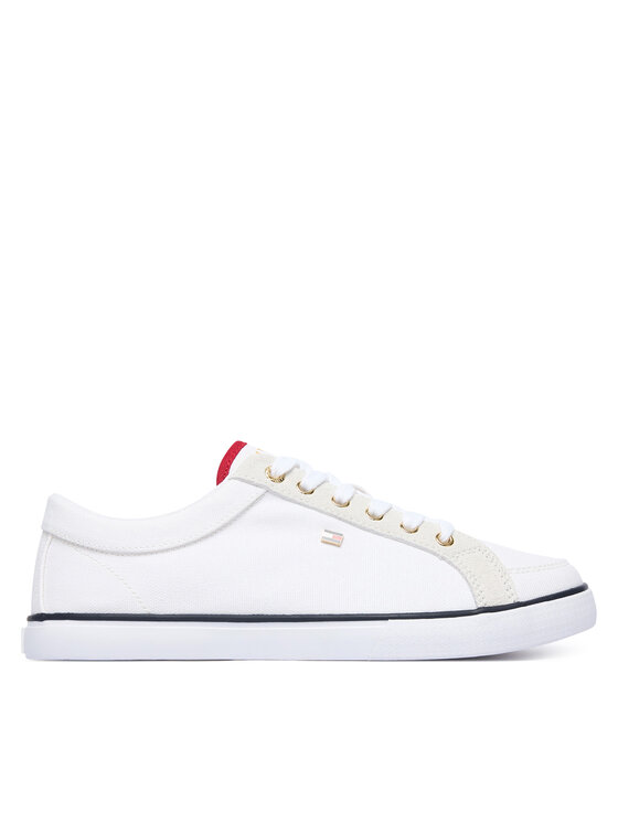 Tommy Hilfiger Tenisówki Th Low FW0FW09390 Biały