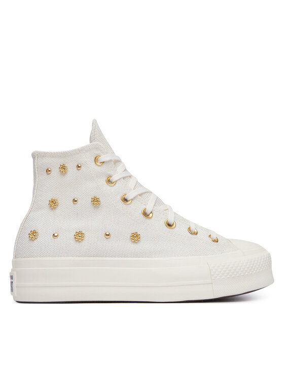 Converse Trampki Chuck Taylor All Star Heathered Glam A16892C Écru