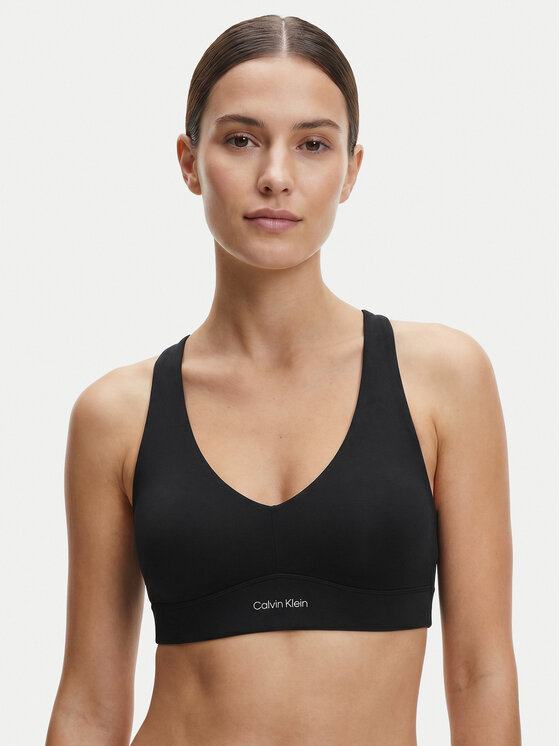 Calvin Klein Performance Biustonosz sportowy LVGWF5K147 Czarny