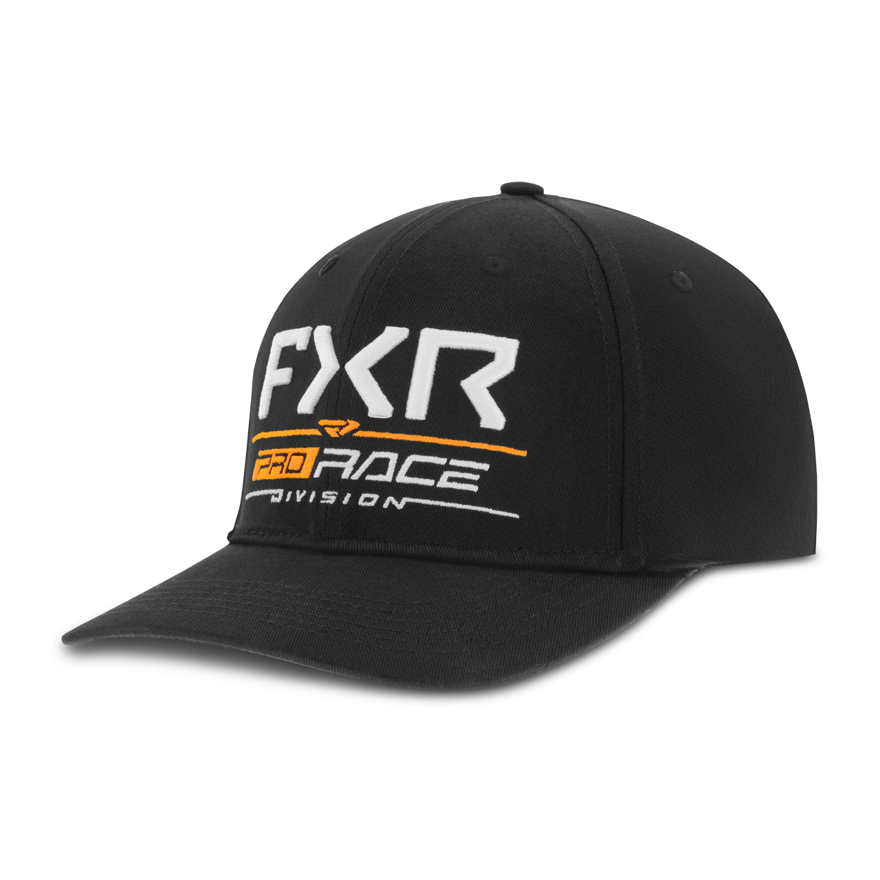 Czapka z Daszkiem FXR Race Division Dziecięca Czarny/PomarańczowyOnesize