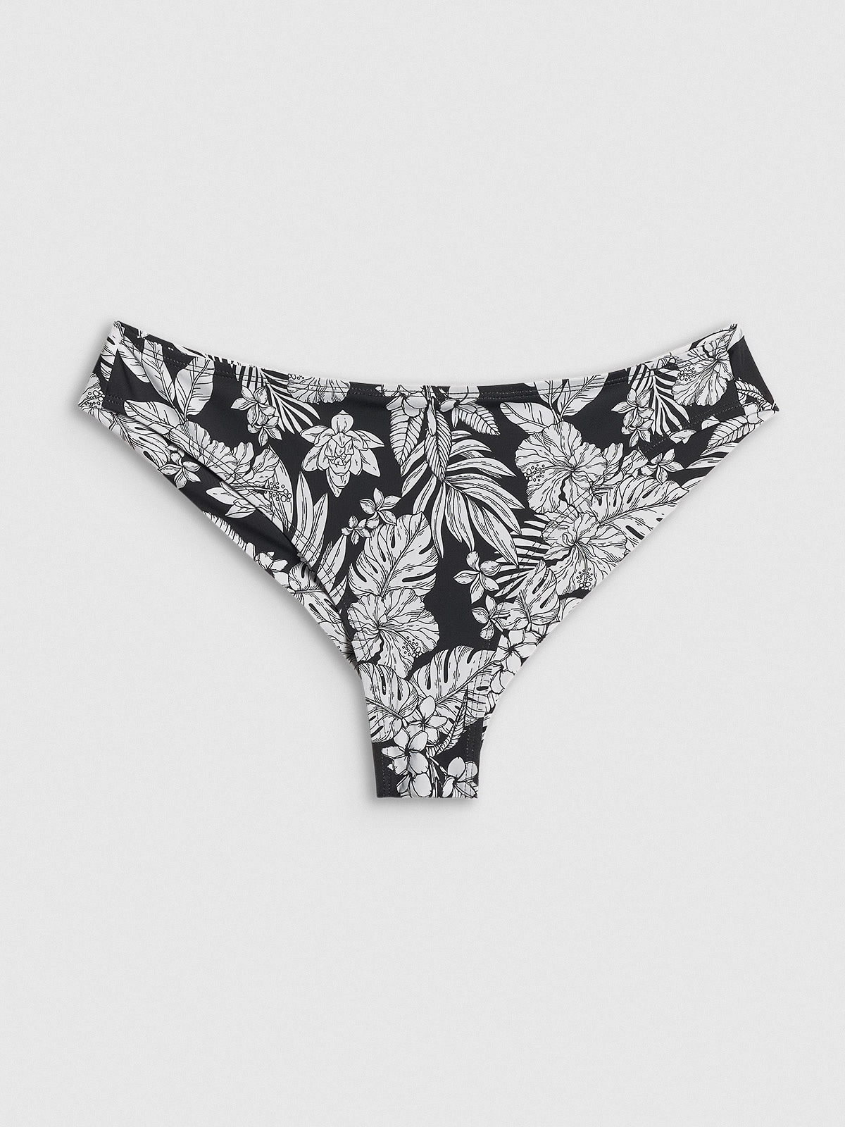 4F Dół od bikini damski - czarny XL
