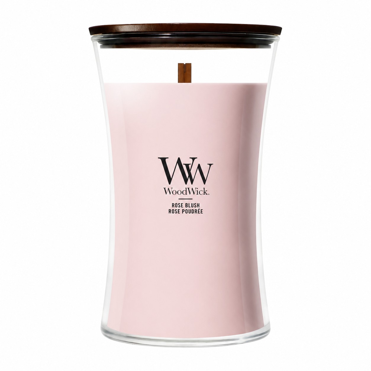WoodWick Świeca Duża Rose Blush