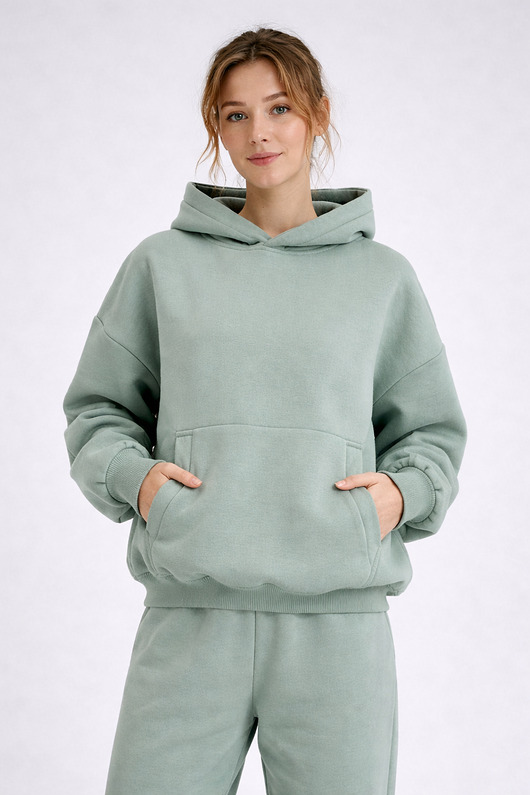 Bluza - 330 GSM Szałwia