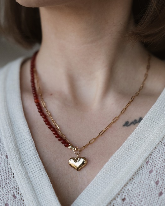 Naszyjnik Carnelian Amore